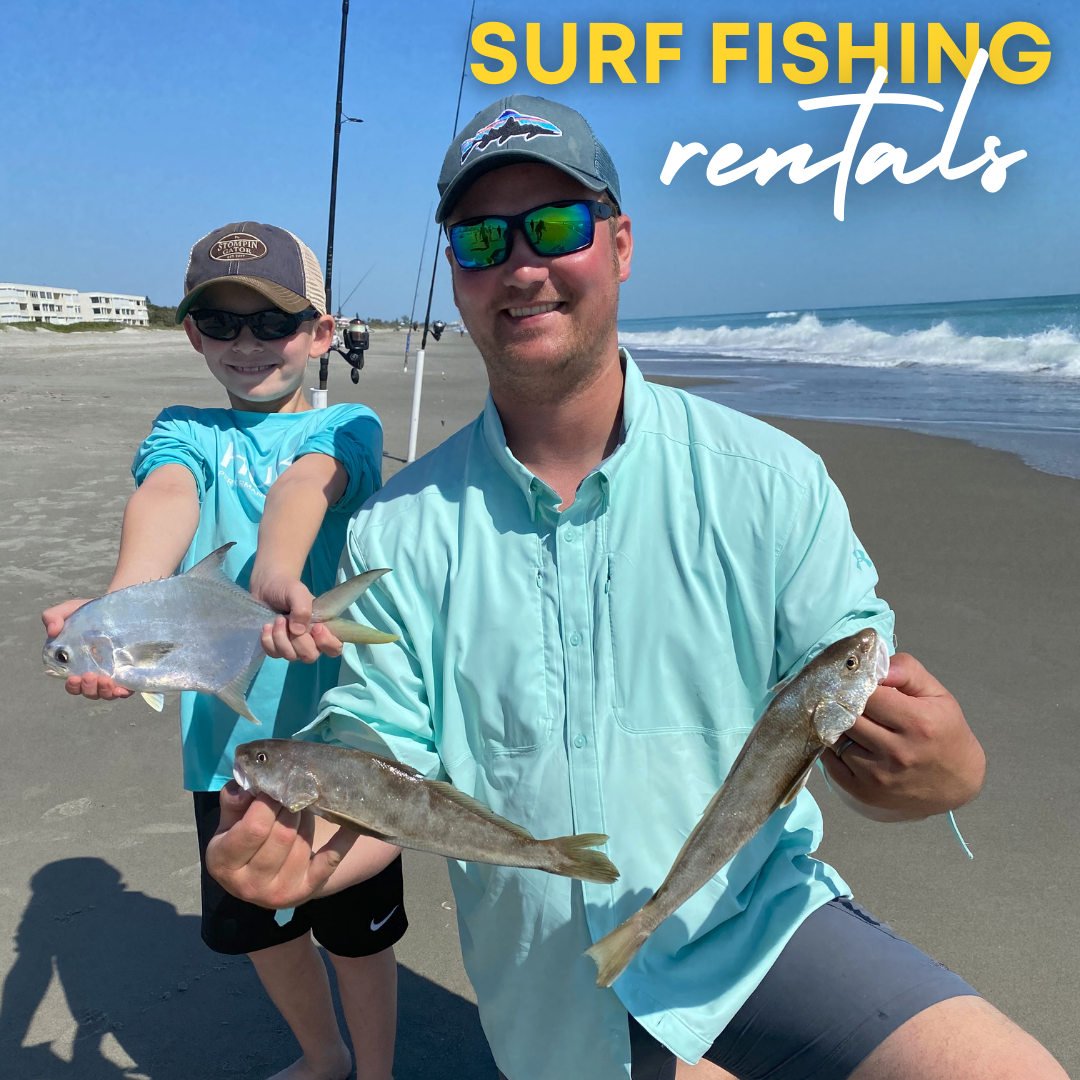 Surf Fishing Rod & Reel Package Rental